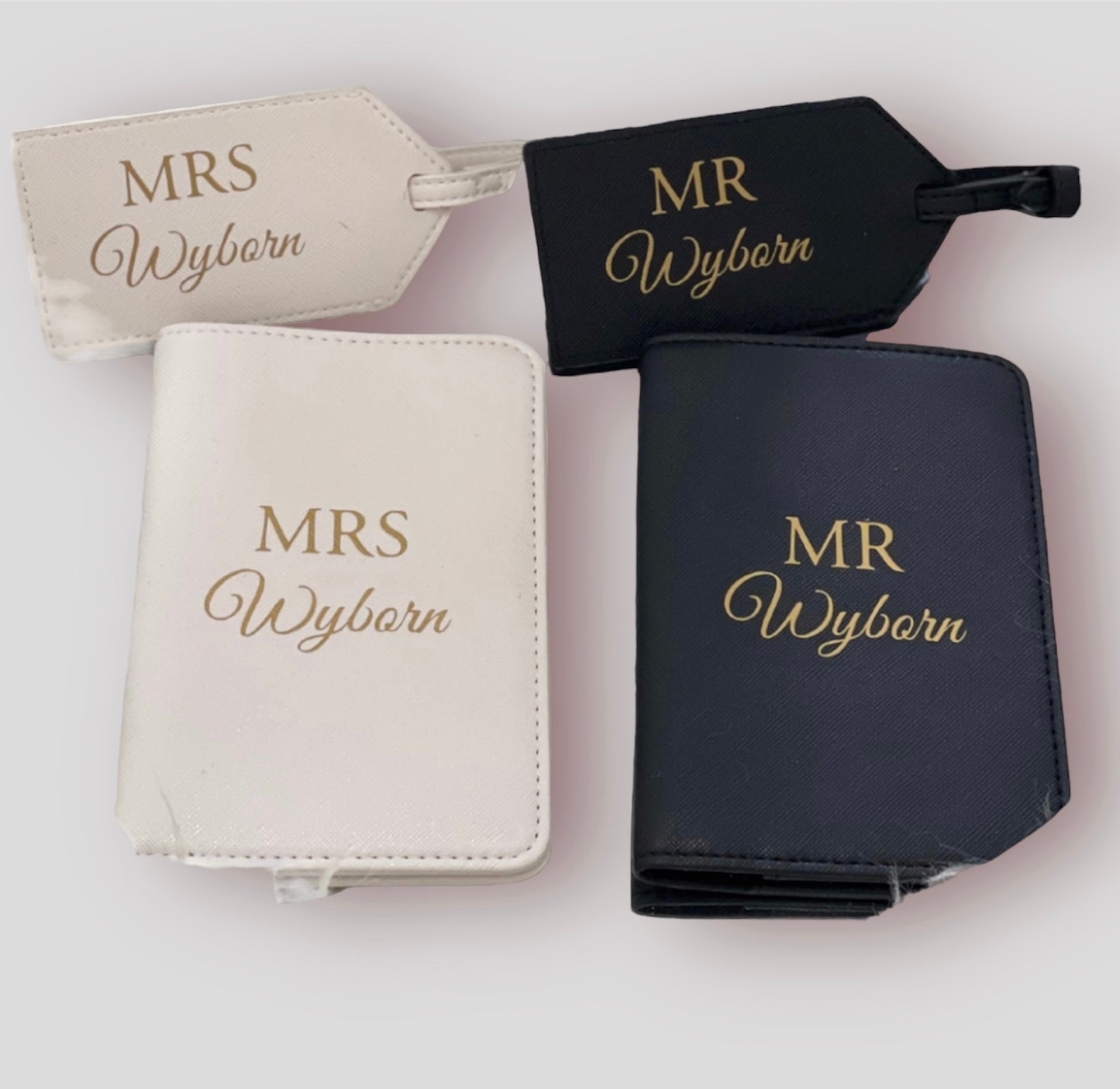 Personalised Travel Passport Holder and Luggage Tag