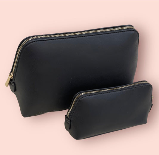 Zipped make up bag